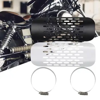  duslintuvo vamzdis šilumos skydas tvirtas universalus geležies išmetimo duslintuvas šilumos skydas tiesioginis pakaitinis motociklo šilumos skydas