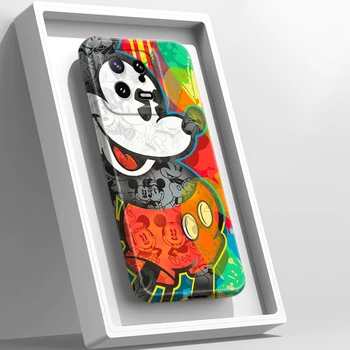  Pora Mikio animacinis filmas Feilin Filim Prabangus dangtelis Xiaomi Mi 13 12 12T 12S 11 10 10S 10T 9 Ultra Pro kieto telefono dėklas Coque Capa