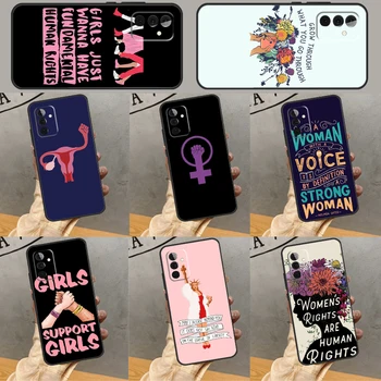  Feminist Girl Funda Samsung Galaxy A14 A34 A24 A13 A23 A33 A53 A73 A12 A22 A32 A52 A51 A71 A54 dėklas
