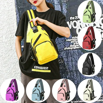  New Shoulder Bag Casual Chest Bag Business Bag Multi-Functional Backpack